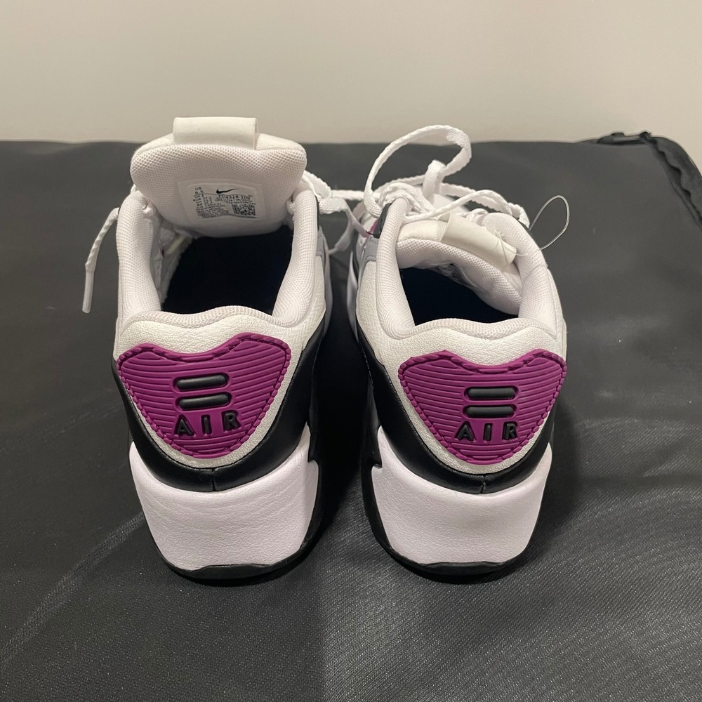 Nike Air Max 90 LV8 Womens Shoes Black Bold Berry Purple FD4328-109 Size 6.5 - Picture 8 of 8
